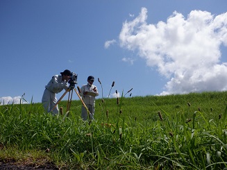 令和５年７月天神川測量実習