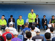 鳥取マラソン2024開会式1