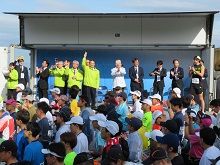 鳥取マラソン2024開会式2