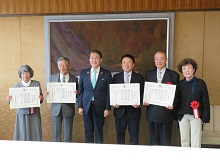 令和5年度鳥取県環境立県推進功労者知事表彰式2