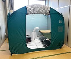 避難所資器材の写真