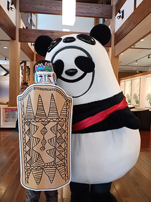 上淀白鳳の丘展示館によるぬりえのワークショップ
