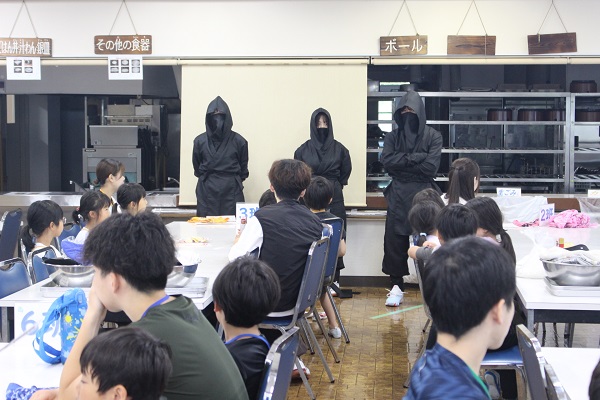 忍者隊からの話