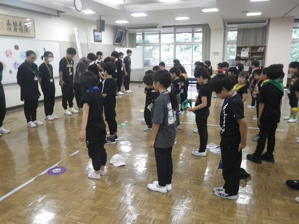 学生サポーターあいさつ