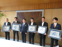県内企業5社からの第32回中国地域ニュービジネス大賞優秀賞・特別賞 受賞報告会2