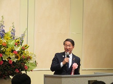 鳥取県町村会自治功労者表彰式1