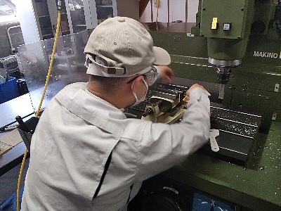 材料固定画像