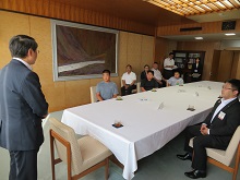 「第39回わんぱく相撲全国大会」鳥取県代表からの出場報告会1