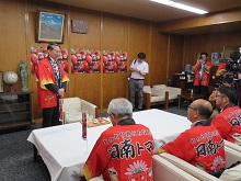 JA鳥取西部からの「日南トマト」生産報告会1