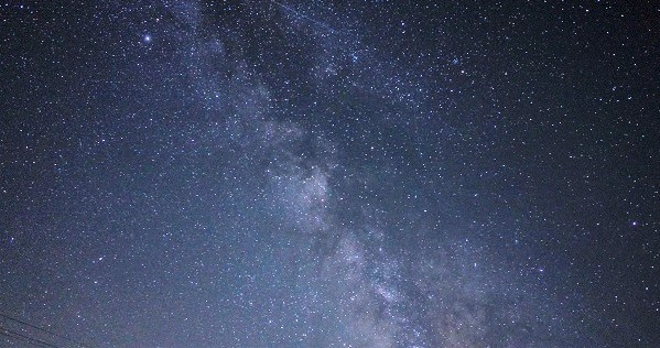 星空保全地域の夜空