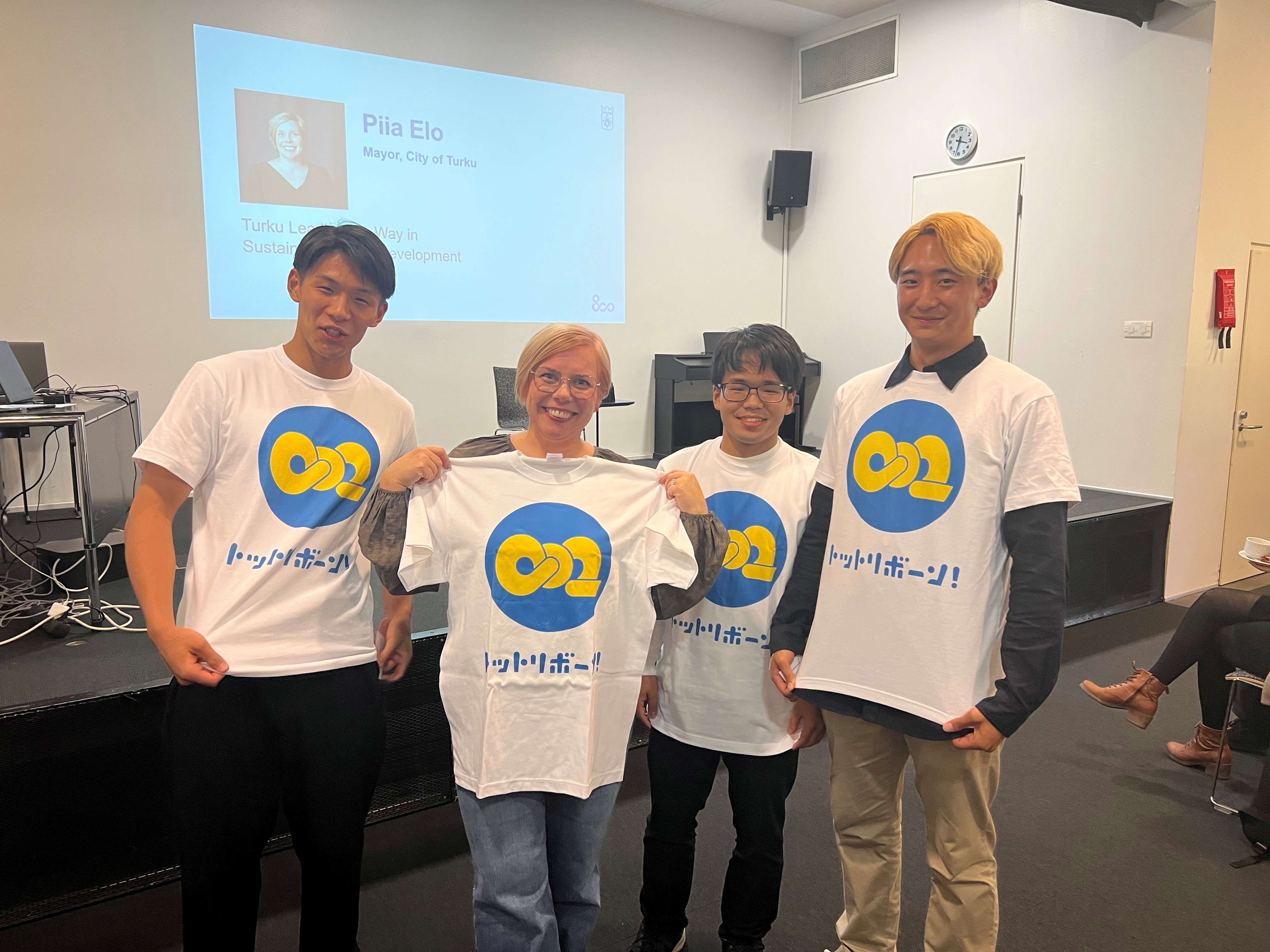 フィンランド派遣の様子