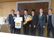 吉田奏太　選手からの2025トラックアジア選手権（自転車トラック男子ジュニアポイントレース）優勝報告会2