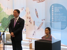 青谷弥生人女性復顔像お披露目式2