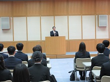 鳥取大学医学部入学生との意見交換会2