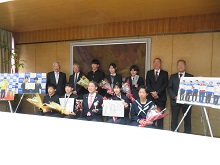 第36回全国高等学校選抜ローイング大会及び第20回全国中学校選抜ローイング大会優勝等報告会2