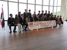タイの企業経営者グループの来県歓迎式1