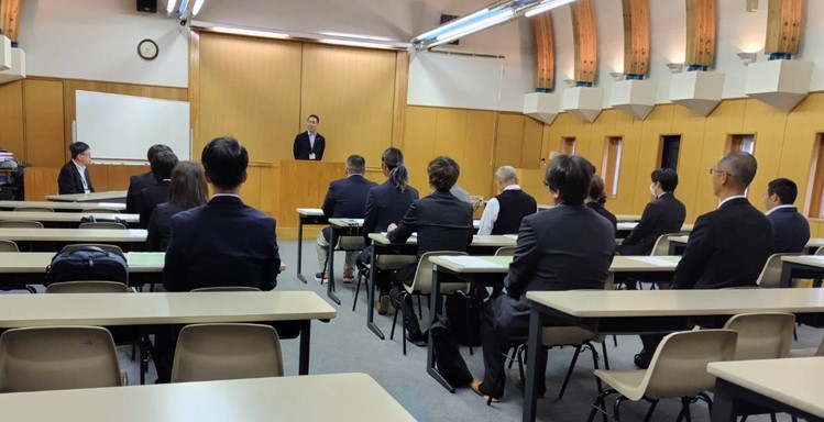 鳥取県立農業大学校長の来賓挨拶
