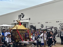 関西広域連合委員等による関西パビリオンPR1