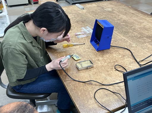 電子工作体験