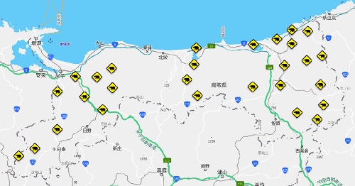 クマ出没マップ