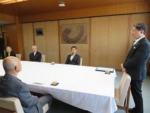 社会を明るくする運動内閣総理大臣メッセージ伝達式1