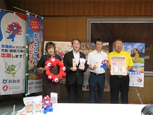 ヨルダンの砂を使った珈琲、和菓子の完成報告会2