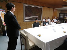 「第40回わんぱく相撲全国大会」鳥取県代表からの出場報告会1