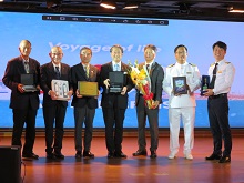 「イースタン・ヴィーナス」初寄港歓迎セレモニー2