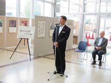 戦争の記憶パネル展 開幕式2