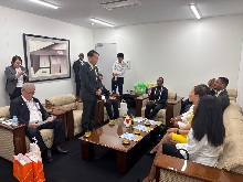 クリスティン・ジョージアナ・デイ　スポーツ国際交流員任命式1