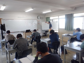 数学の訓練の様子