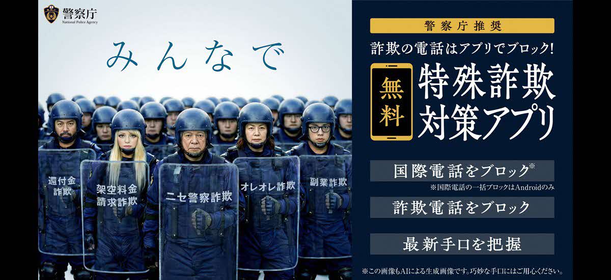 特殊詐欺対策アプリ