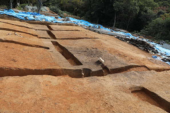 見つかった遺構１