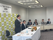 株式会社エアドッグジャパンとの災害時における避難所の空気環境改善に関する協定締結式1