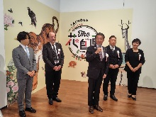 県立美術館企画展「The 花鳥画」開幕セレモニー1