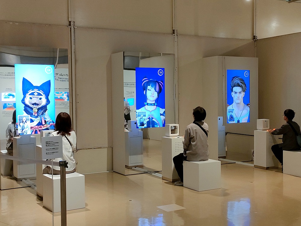 展示会場の様子