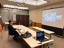 青森県十和田市とのあいサポート運動に係るオンライン連携協定締結式1