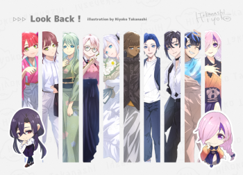 Look Back illustration by Hiyoko Takanashi