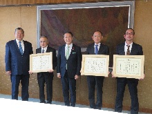 私学教育功労者知事表彰式2