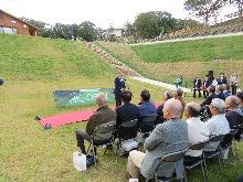 とっとり出合いの森「湖山池天空エリア」オープン記念式典1