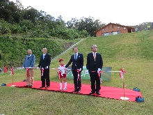 とっとり出合いの森「湖山池天空エリア」オープン記念式典2
