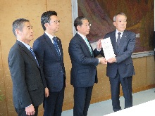 原子力安全対策に係る財源措置の適正化の具現化を求める中国電力株式会社への申入れ1