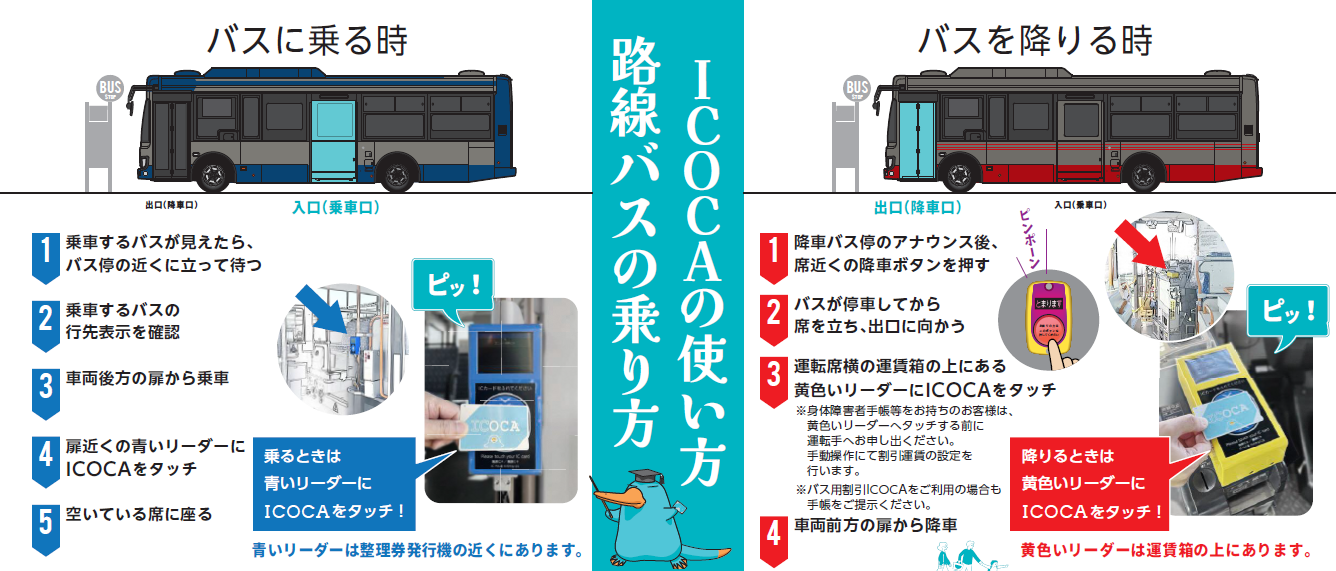 バスの乗り方　画像