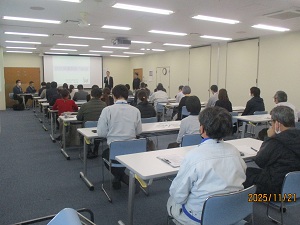 講習前の副町長による挨拶