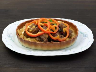 砂丘に舞い降りた椎茸惑星