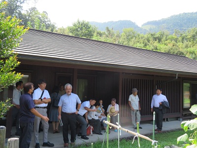 「高森のいえ」の調査の様子