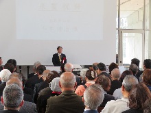 鳥取県書道連合会展・全国代表書作家展 開会式1