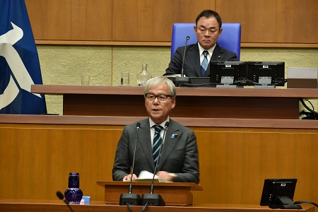 提案理由説明の様子