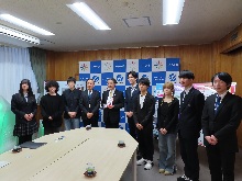 米子工業高等専門学校からの大阪・関西万博における活動報告及びパナソニックホールディングス株式会社からの展示物寄贈式2