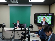 大雪に係る鳥取県災害対策本部会議1